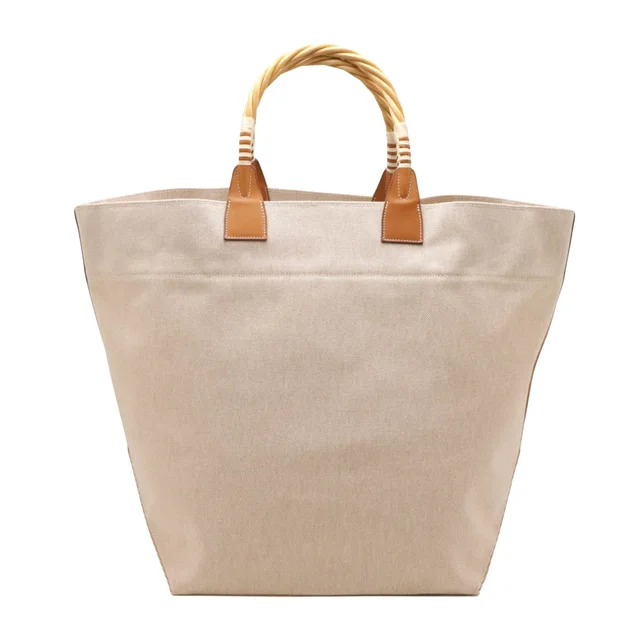Hermès Steeple Tote in Canvas from The Brand Collector