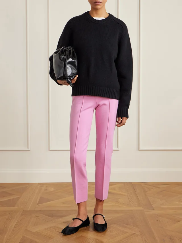 HIGH SPORT Louis cropped wool-blend slim-leg pants, photo 2 of 2 from NET-A-PORTER (Canada)