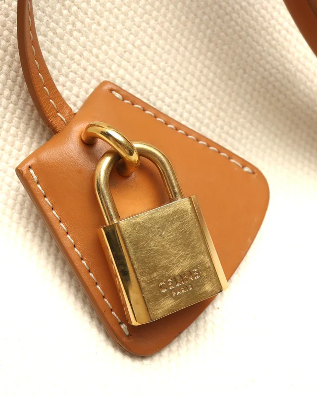 Celine Horizontal Cabas Tote Bag in Canvas from A Retro Tale, photo 7 of 11