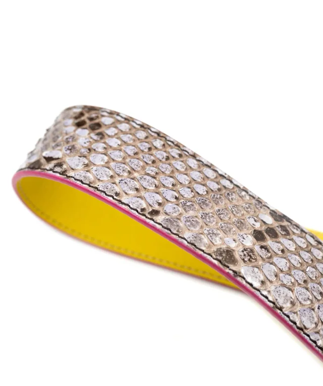 Fendi Python and Yellow Strap in Yellow Python from Luxury Promise, photo 2 of 5