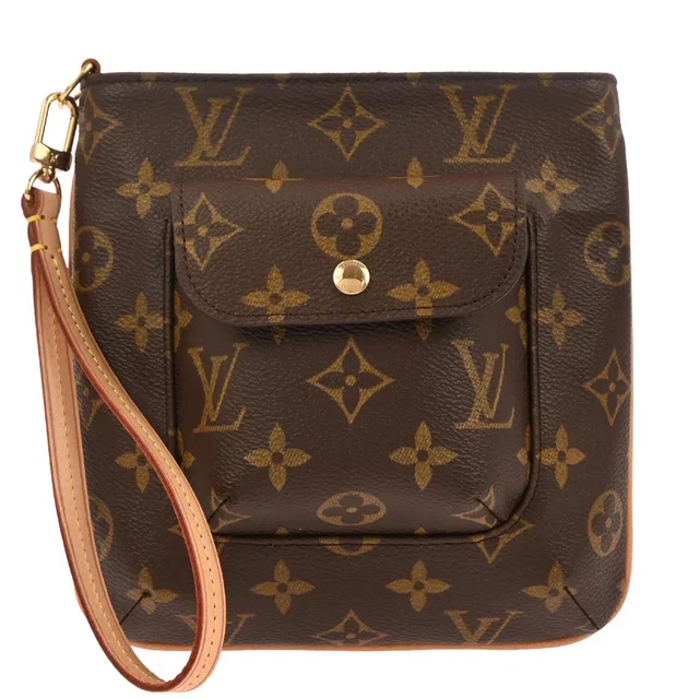 Louis Vuitton 2002 Monogram Partition Pouch M51901 in Coated canvas from AMORE Vintage Tokyo