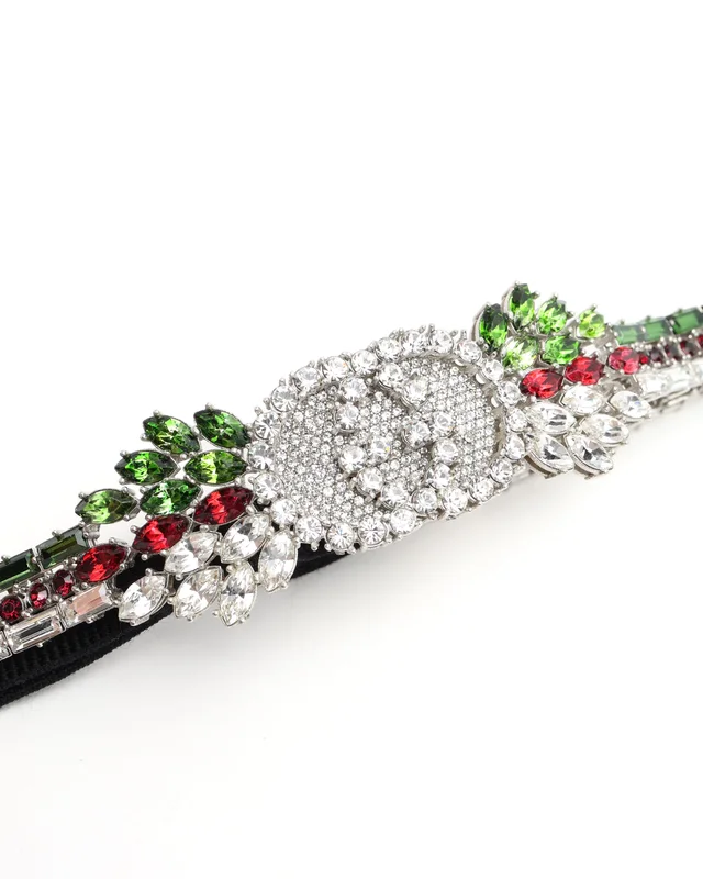 Gucci GG Rhinestone Choker from A Retro Tale, photo 5 of 5