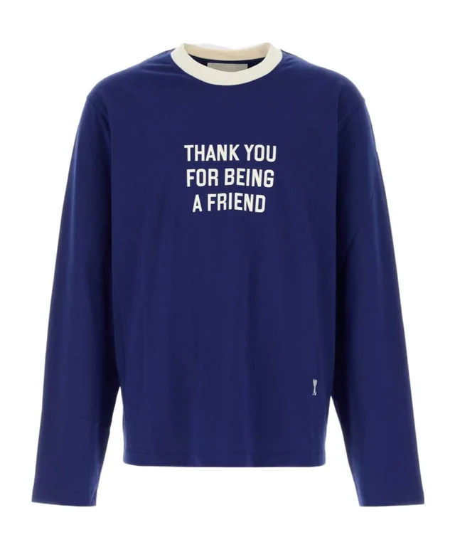 Ami Paris Long-Sleeved Crewneck T-Shirt from SENSER, photo 1 of 1