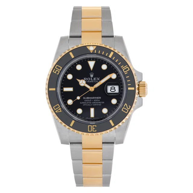 Unused Rolex Submariner 40mm 116613 in Yellow Gold, Stainless Steel from Gray And Sons