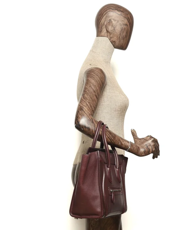 Celine Luggage Micro Bag in Leather from A Retro Tale, photo 8 of 8