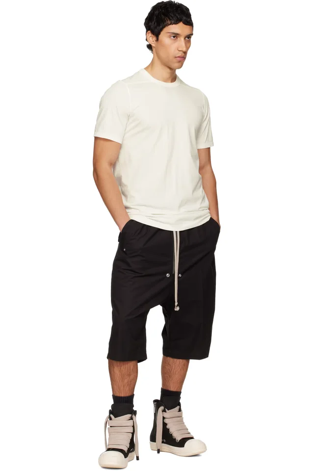 Rick Owens Off-White Temple Level T-shirt, photo 4 of 4 from SSENSE