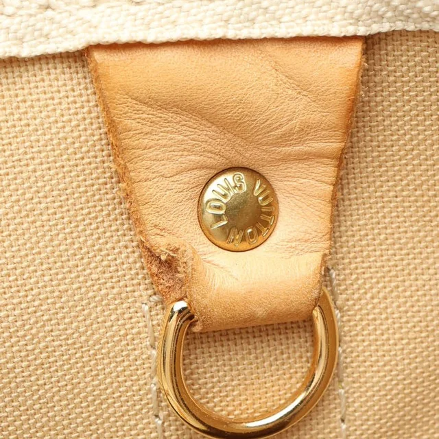 Louis Vuitton Damier Azur Keepall Bandoulière 55 in Canvas from A Retro Tale, photo 10 of 13