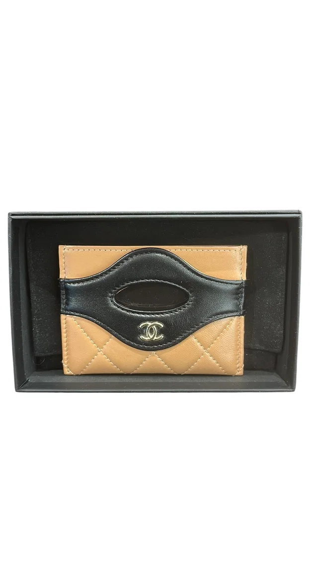 Chanel 2 Tone Card Holder from Luxury Promise