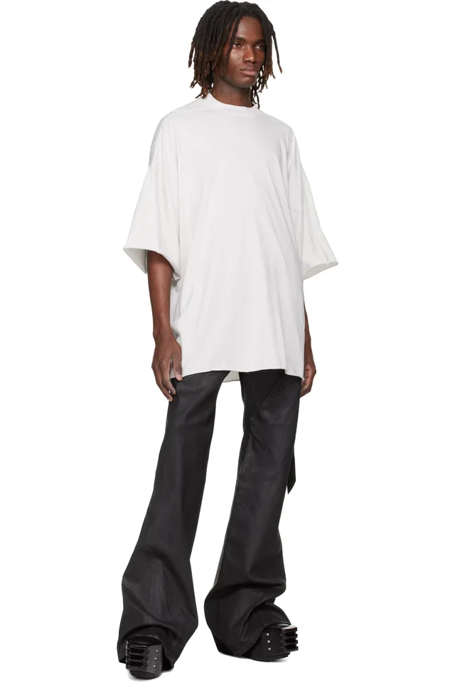 Rick Owens DRKSHDW Off-White Temple Tommy T-shirt, photo 4 of 4 from SSENSE