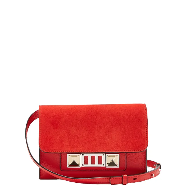 Proenza Schouler PS11 WOS Suede/Grain, Cardinal from Cultstatus, photo 1 of 1