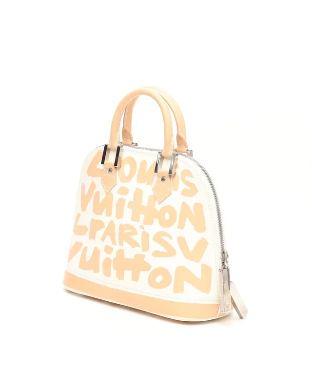 Louis Vuitton Stephen Sprouse Graffiti Alma MM Bag in Leather from A Retro Tale, photo 2 of 14