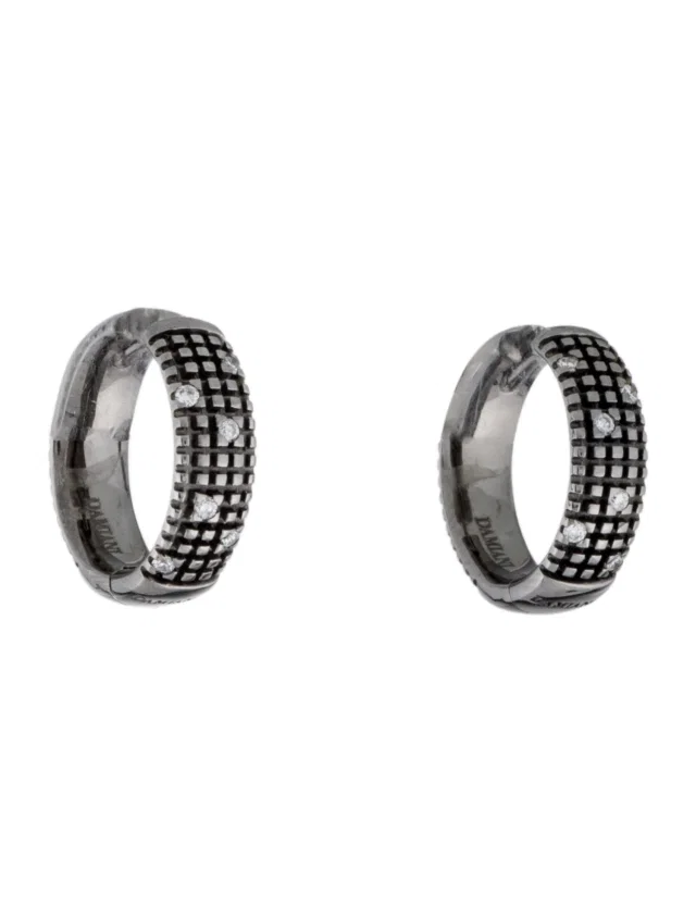 Damiani 18K Diamond Metropolitan Earrings in multicolor from The RealReal