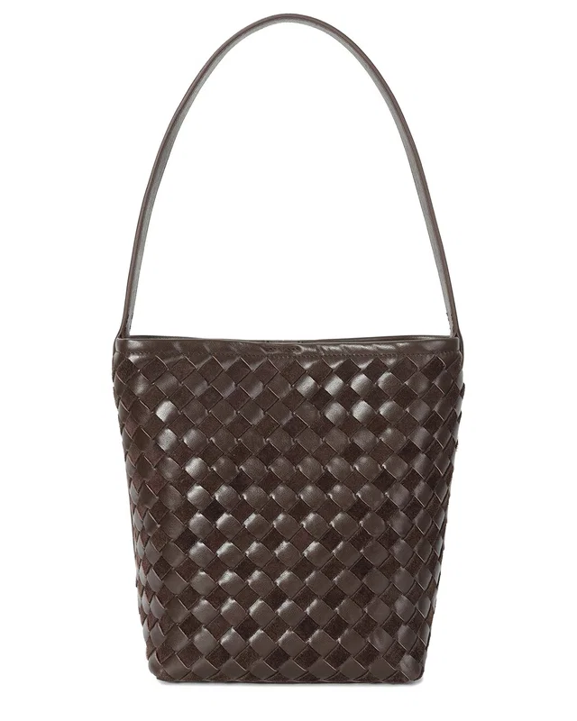 Tiffany & Fred Paris Structured Suede & Leather Tote, image 1 of 1 from Rue La La