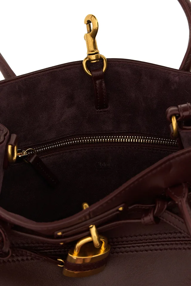Chloe SMALL PADDINGTON SLING TOP-HANDLE BAG IN SOFT LEATHER, photo 6 of 6 from SENSER
