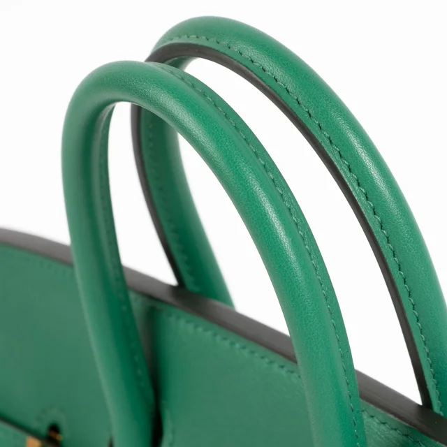 Hermès Birkin 25 Vert Vertigo Swift GHW in Green Swift leather from Labellov, photo 4 of 13