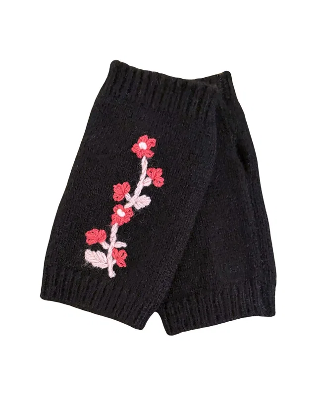 Marcus Adler Embroidered Flower Armwarmer, image 1 of 1 from Rue La La