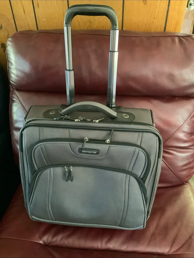 Samsonite Rolling Briefcase. Traveling, Office, School, Seminars Minor Scratches in black|gray from Poshmark