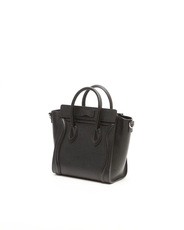 Celine Nano Luggage Bag in Denim from A Retro Tale, photo 2 of 9