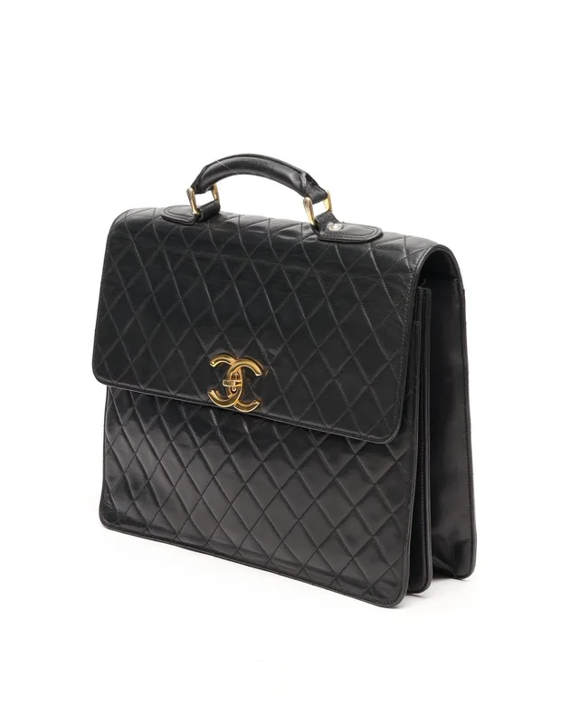 Chanel CC Quilted Lambskin Business Bag in Lambskin from A Retro Tale, photo 2 of 16