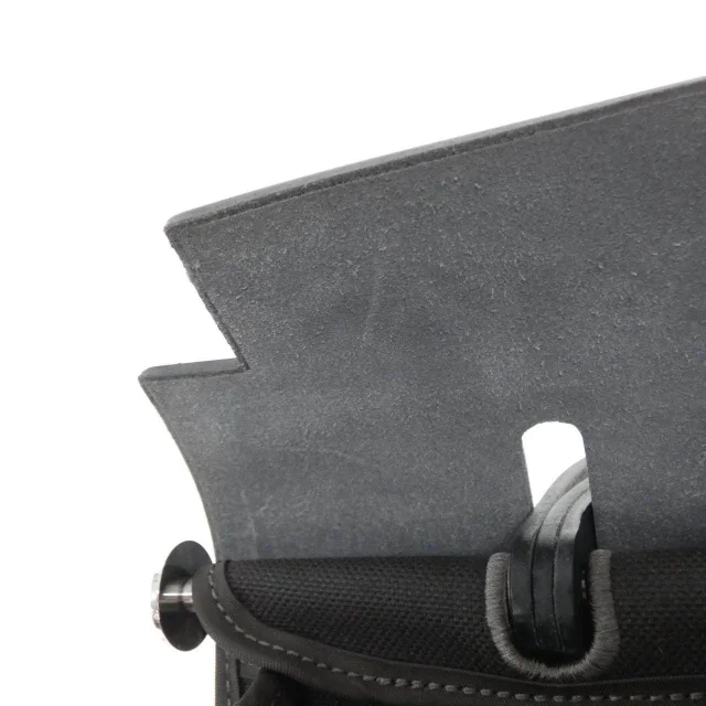 Hermès Herbag Zip PM Toile Military Vache Hunter Bag in Black Calfskin from LuxUness, photo 9 of 9