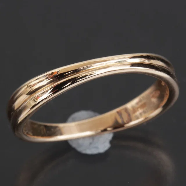 Tiffany & Co. Double Wave Ring 18K Pink Gold in Pink from The Reluxe