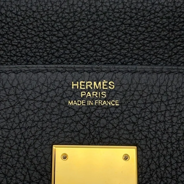 Hermès Birkin Black Togo Leather Size 30 in Black Togo leather from GALLERY RARE, photo 20 of 21