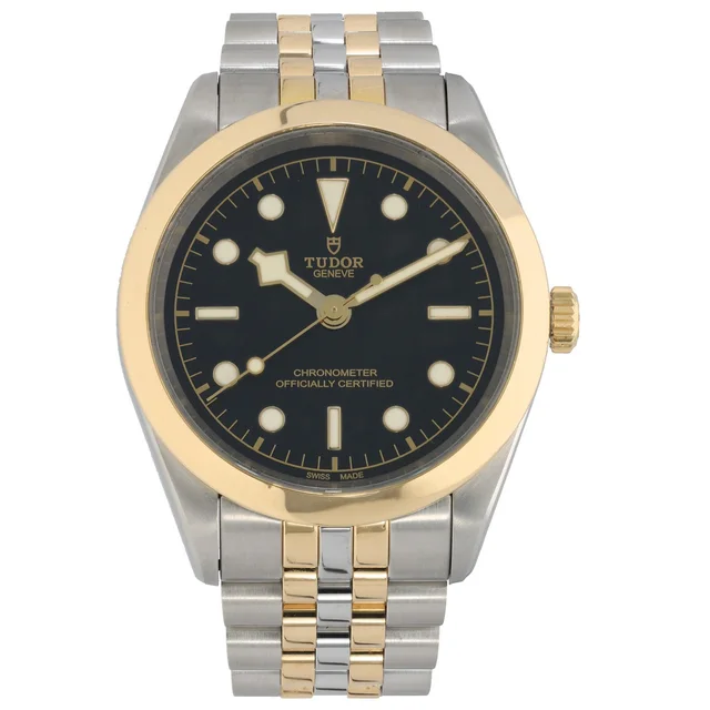 Tudor Black Bay One 79683 41mm Bi-Colour Watch in Black from H&T