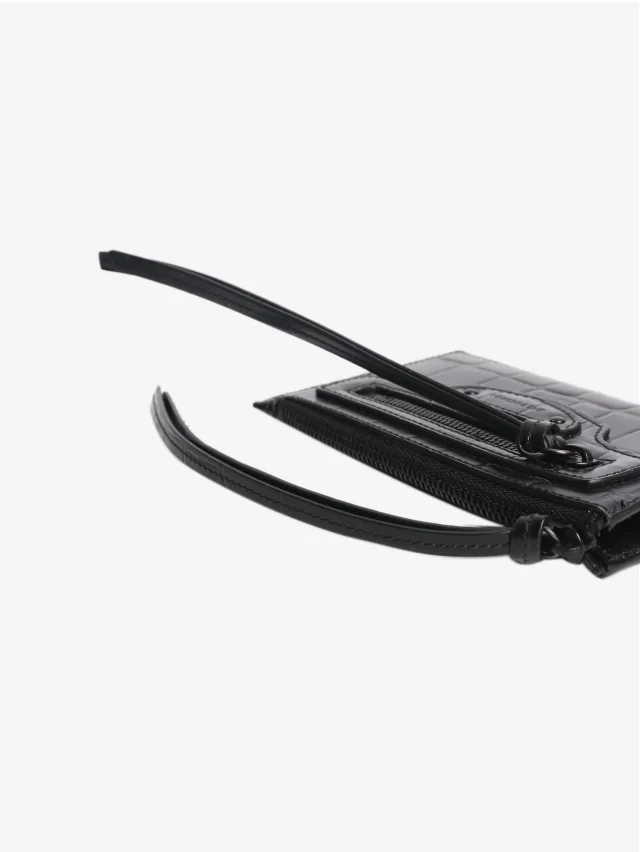 Balenciaga Black City card holder in Black Leather from Sign of the Times, photo 4 of 5