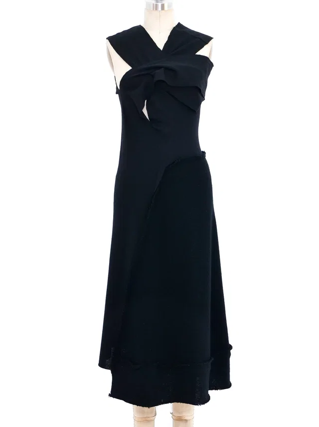 Comme des Garçons Jersey Bandage Dress in Wool from Arcade Vintage
