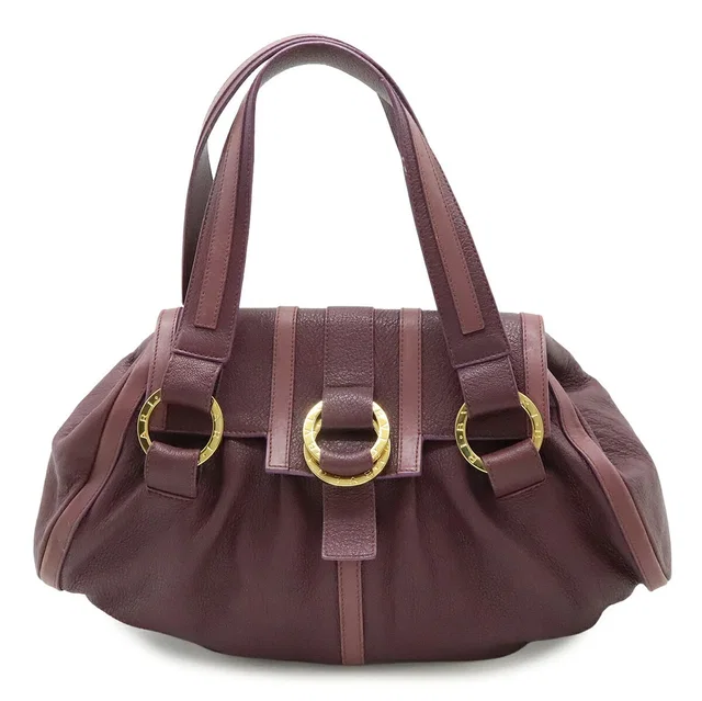 Bvlgari Chandhra Leather Shoulder Bag in Leather from LuxUness