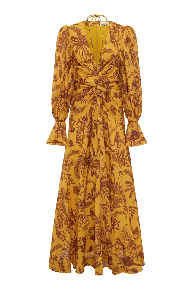 2601 - SUMMER 26 BANANA BLOSSOM GOWN from Alemais, photo 1 of 1