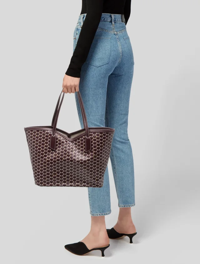 Moynat Tote in Canvas from The RealReal, photo 2 of 6