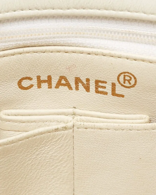 Chanel Classic Square Single Flap Bag in Woven leather from A Retro Tale, photo 10 of 12