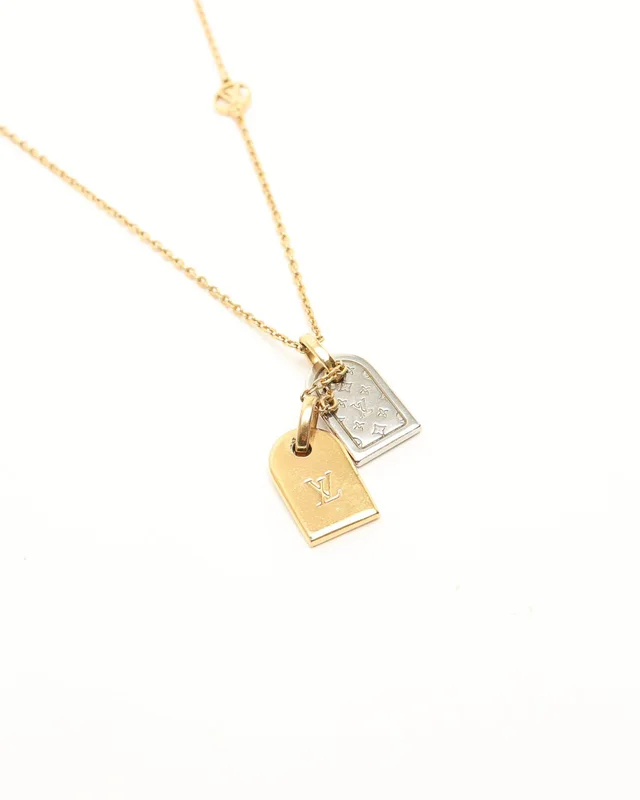 Louis Vuitton Nanogram Necklace from A Retro Tale, photo 3 of 4