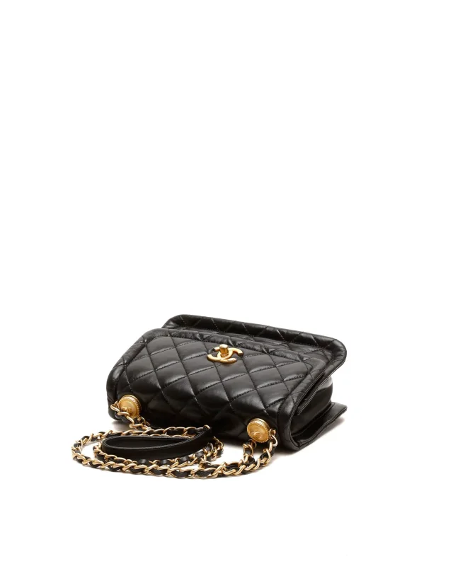 Chanel CC Square Single Flap Bag in Leather from A Retro Tale, photo 4 of 9