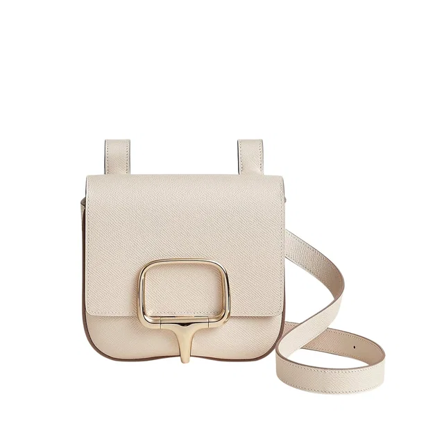 Hermès Della Cavalleria in Craie Epsom in White Epsom leather from Luxury Promise