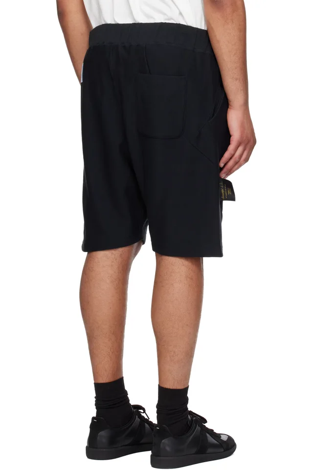 UNDERCOVER Black Champion Edition UC1F4502 Shorts, photo 3 of 4 from SSENSE