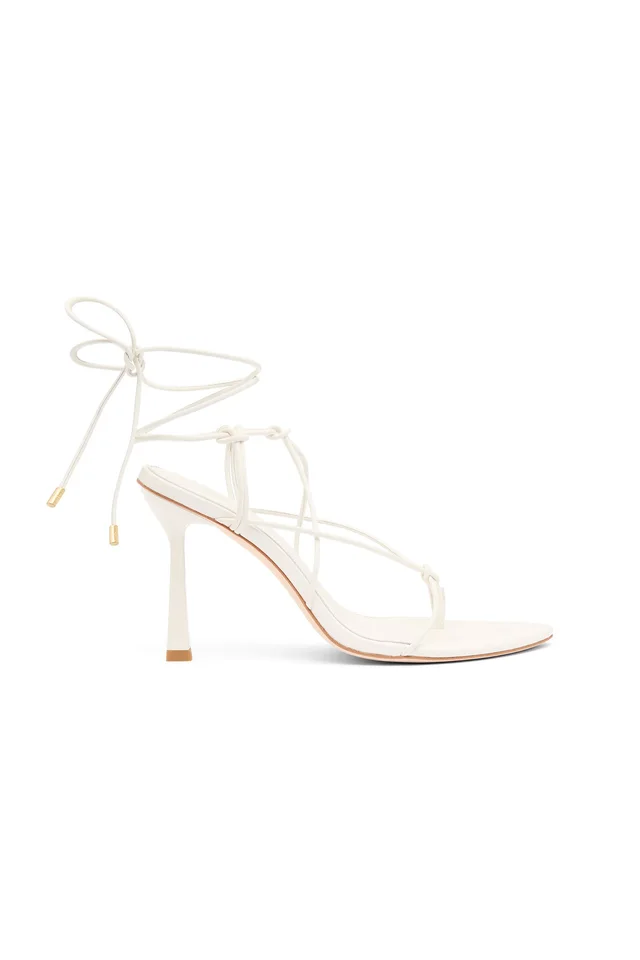 AJE Saffron Strappy Heel in White from Aje, photo 1 of 1