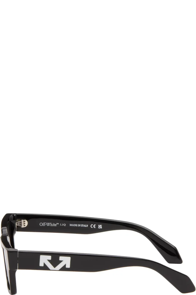 Off-White Black Huntington Sunglasses, photo 3 of 4 from SSENSE