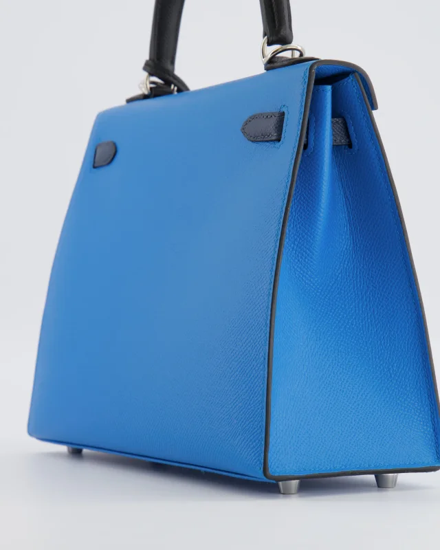 Hermès Kelly II Tricolour 25 Sellier Bag in Black Epsom leather from Sellier, photo 15 of 21