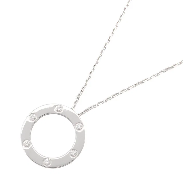 Cartier Love Circle Au750 Diamond Necklace from LuxUness