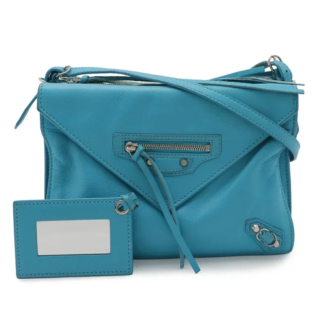 Balenciaga Paper Triple XS Leather 2way Shoulder Bag in Leather from LuxUness