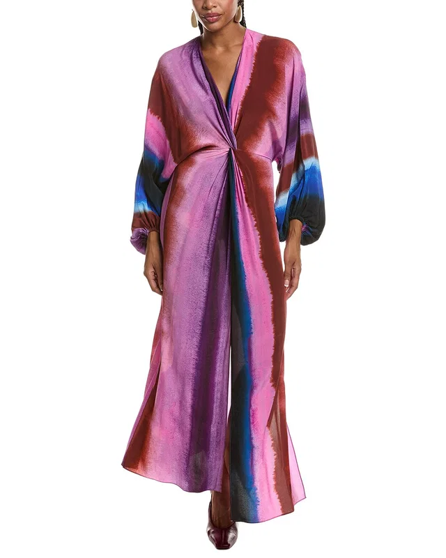 Diane von Furstenberg Kason Silk Midi Dress, image 1 of 1 from Rue La La