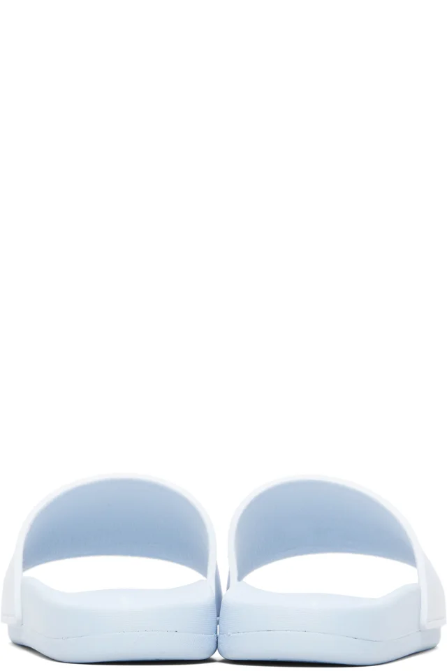 ANINE BING Blue Isla Slides, photo 2 of 5 from SSENSE