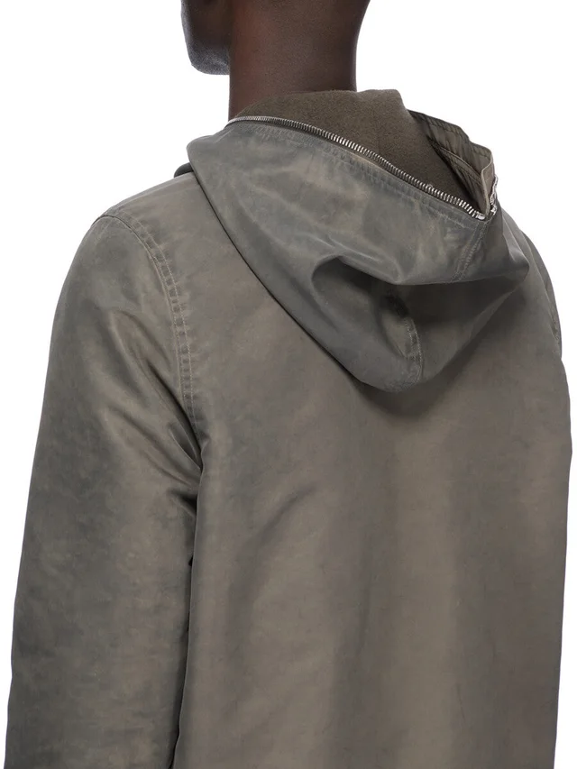 Rick Owens Drkshdw hooded zip-up jacket, photo 7 of 9 from SENSER