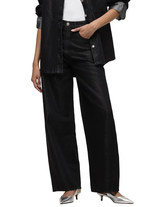 HUDSON Jeans Bailey Relaxed Barrel Jean in //asset1.ruecdn.com/images/sw/105082/1050820144_RLSW_black.jpg, image 1 of 1 from Rue La La