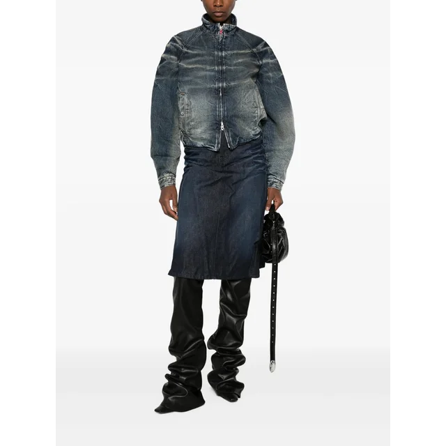 Diesel Back Slit Midi Skirt, photo 2 of 5 from SENSER