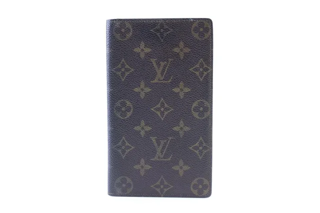 Louis Vuitton Monogram Long Bifold Check Wallet in Leather from Bagriculture