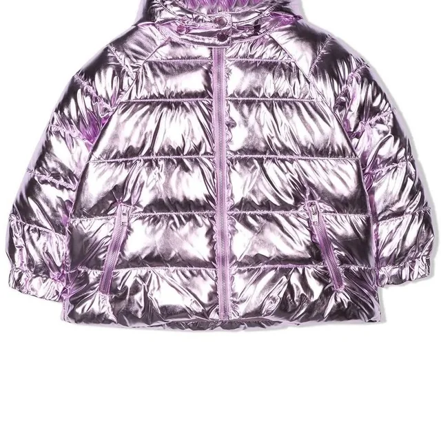 Stella McCartney Kids Metallic Purple Puffer Jacket in purple from Poshmark