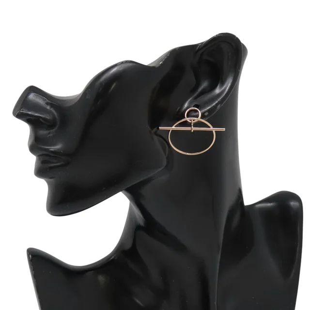 Hermès Echappee Loop Earrings Size PM 18K Pink Gold in Pink from GALLERY RARE, photo 4 of 10